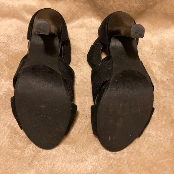 Black sandals size 6 - Picture 6 of 10